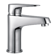 Cheap Chrome plating single level basin faucet